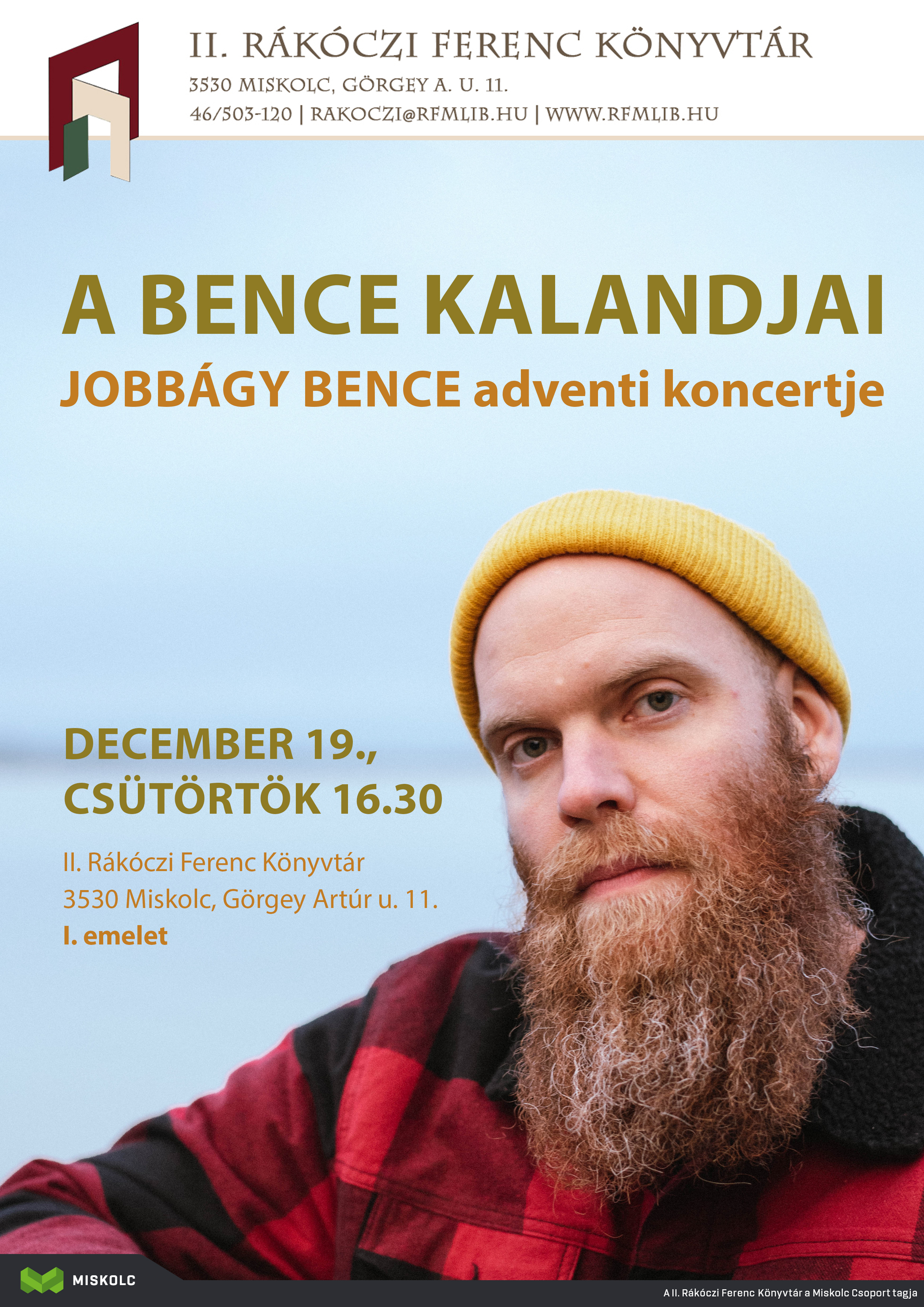 könyvtár koncert