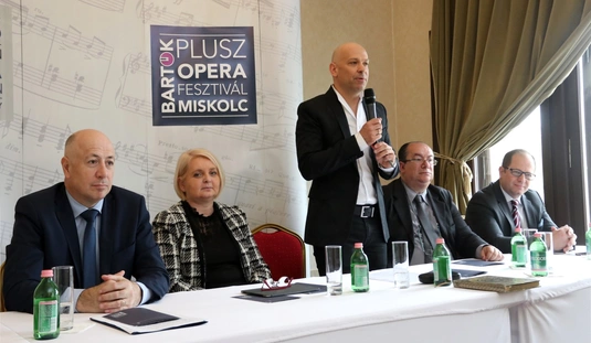 Bartók Plusz Operafesztivál sajtótájékoztató 