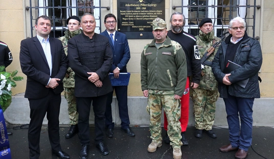 Jekkelfalussy Piller György emléktábla avató 