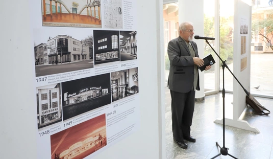 &quot;A Miskolci modernizmustól New Yorkig&quot; Bhőm Viktor építészete kiállítás 