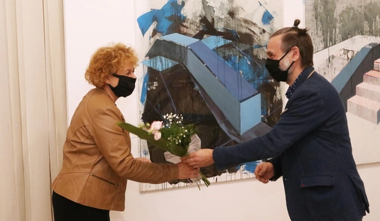 F. Balogh Erzsébet kiállítása a Miskolci Galériában 