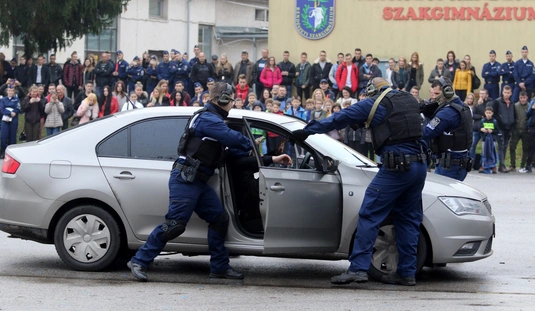 A Miskolci Rendészeti Szakgimnázium nyílt napja 