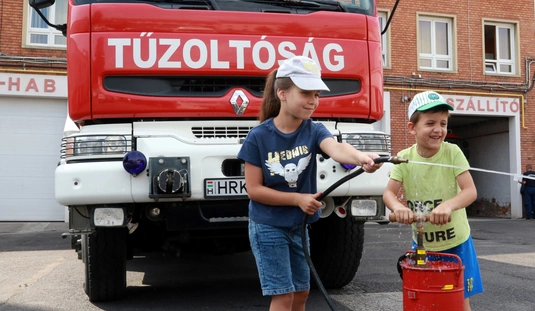 Nyílt nap a tűzoltóságon 