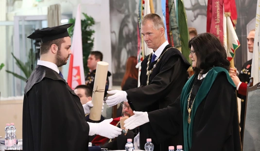 Diplomaátadó a Miskolci Egyetemen