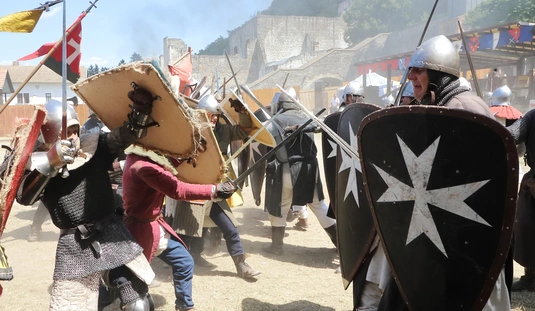  Miskolci Johanniták a  Visegrádi Palotajátékokon