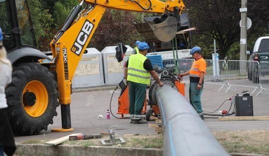 Csőcsere a Klapkán