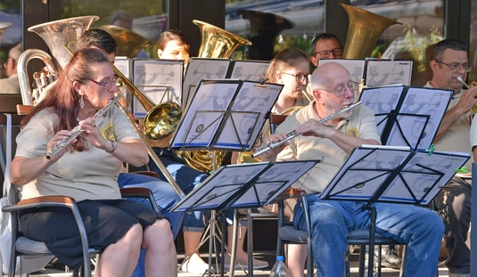 A sátoraljaújhelyi Dohánygyári Fúvószenekar koncertje