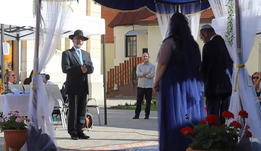 Zsidó esküvő Miskolcon