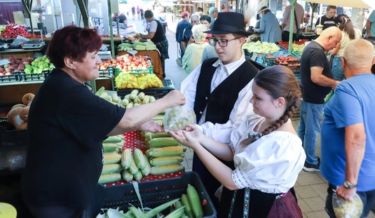 Nyitott Piacok Napja a Búza téri piacon
