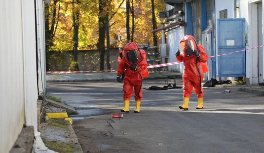 Katasztrófavédelmi gyakorlat Miskolcon. Fotó: Juhász Ákos