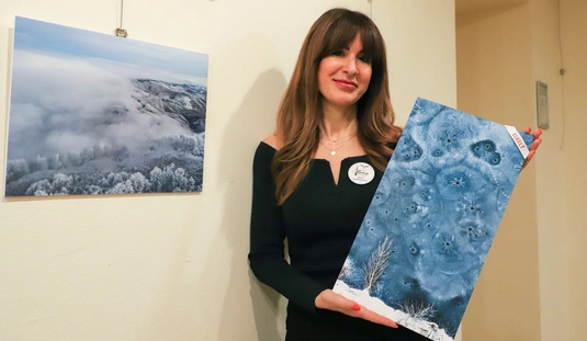 "Évszakok"-  drónfotó kiállítás az Adyban