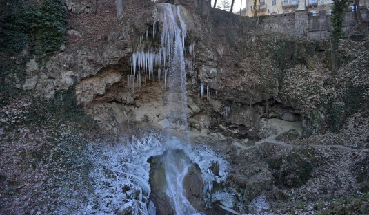 Fagy a vízesés