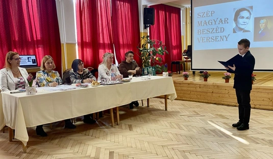 Szép magyar beszéd verseny. Fotó: Bujdos Tibor
