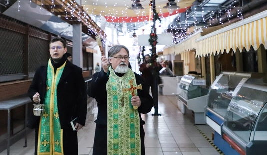 A Búza téri Vásárcsarnok megszentelése