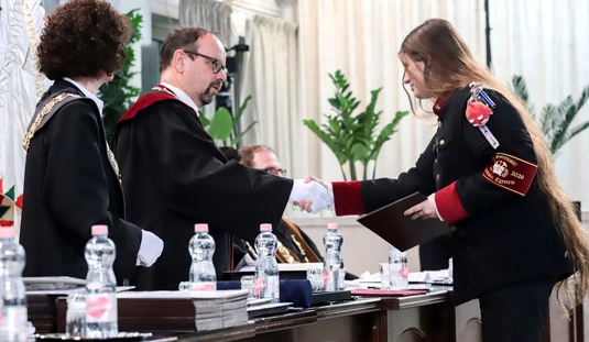 Diplomaátadó ünnepség a Miskolci Egyetemen