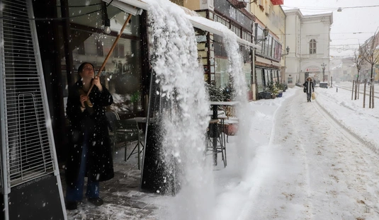 Újabb havazás érkezett kedden