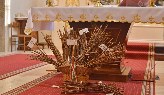 Vice vessző szentelése