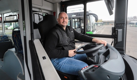 BYD elektromos busz tesztelése az MVK-nál