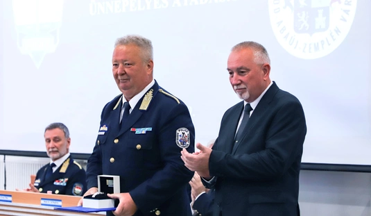 Főkapitányi beosztás átadó ünnepsége