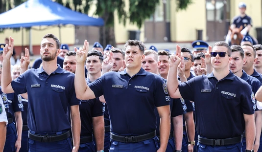 Eskü tétel és kibocsátó ünnepség a Rendvédelmi Technikumban