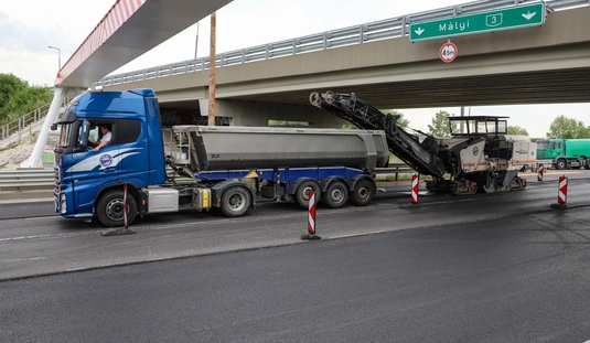 Folytatódik a 3-as számú főút felújítása
