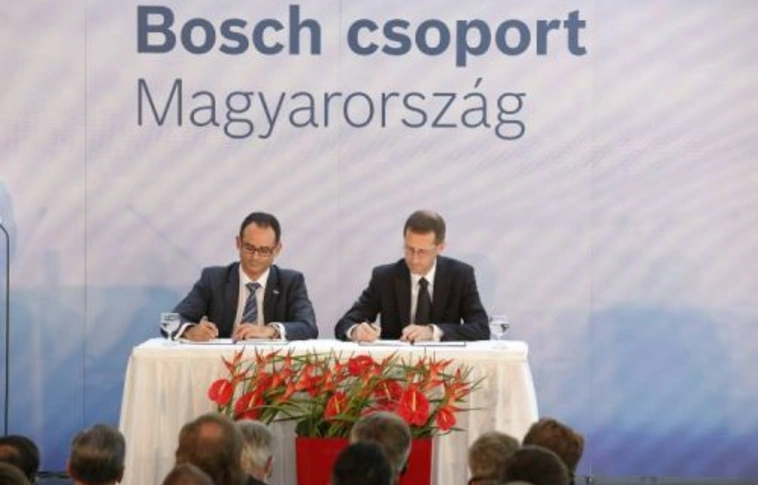Stratégiai megállapodást kötött a kormány és a Bosch-csoport