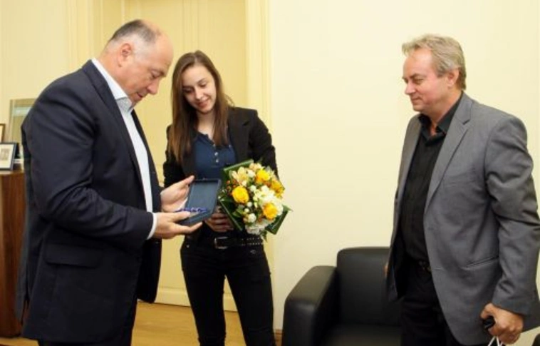 Európa ifjúsági judobajnokát fogadta a polgármester