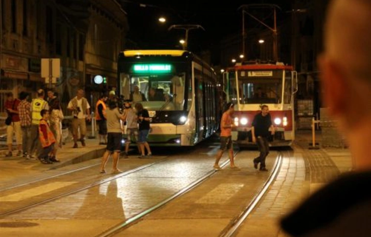 Villamosok éjszakája: villamospótlóval a belvárosban