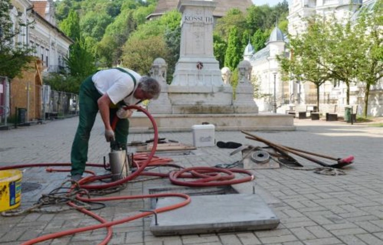Újraindulnak a miskolci szökőkutak