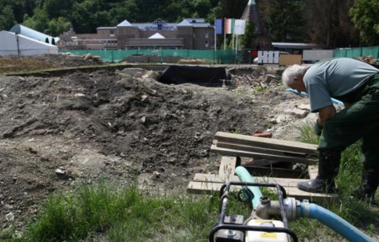 Folytatódó feltárás Miskolctapolcán