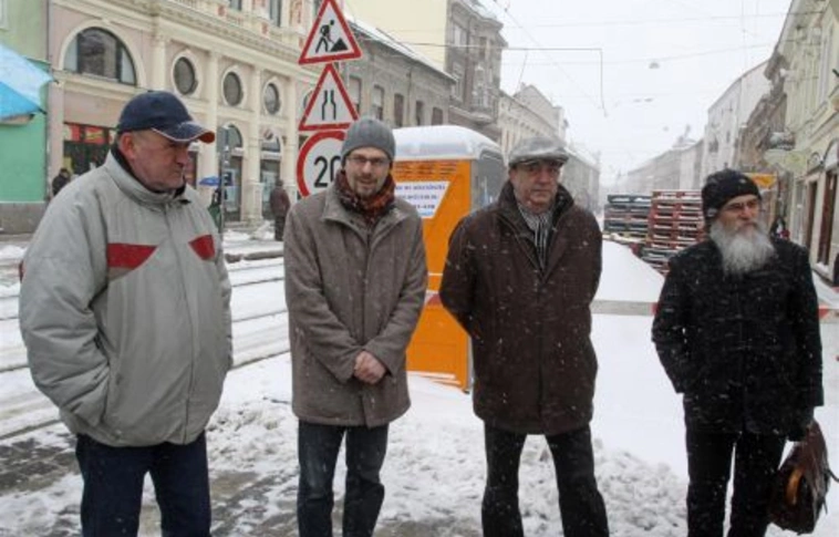 Nyár végére megújul a miskolci sétálóutca