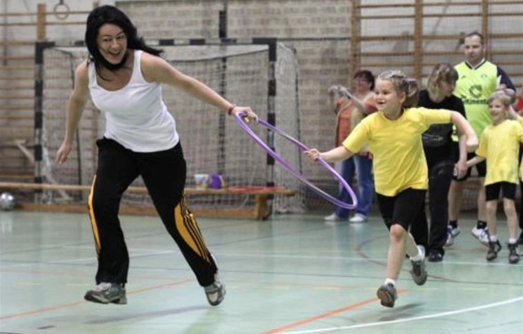 Közösen sportoltak az ovisok és a szülők