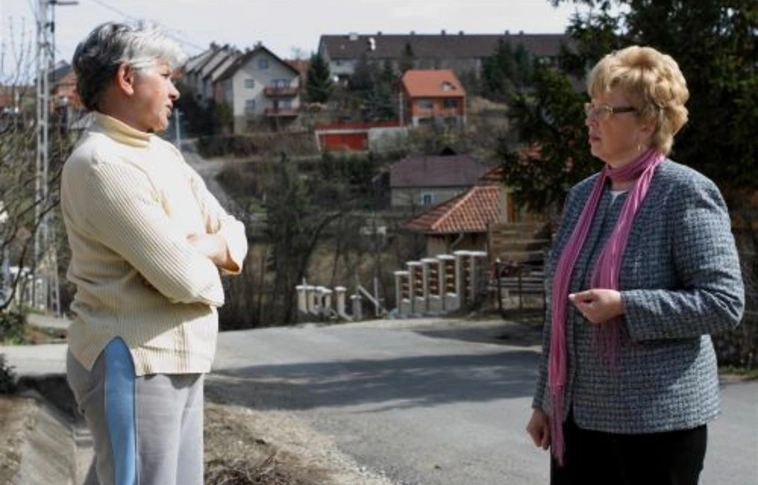 A dombok és völgyek városrésze