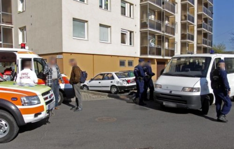 A nyolcadikról ugrott a mélybe