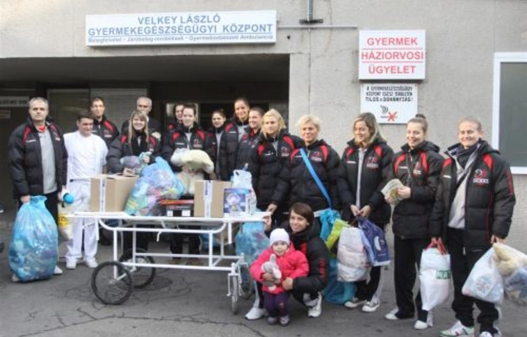 A GYEK-ben járt a DKSK Mikulása