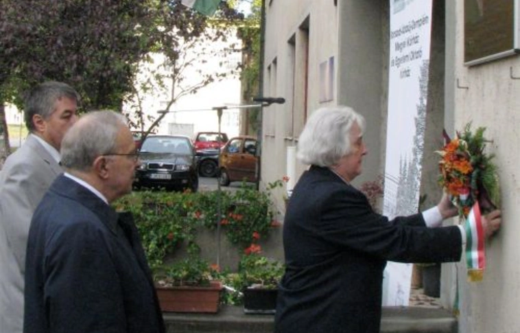 Megemlékezés a kórházban