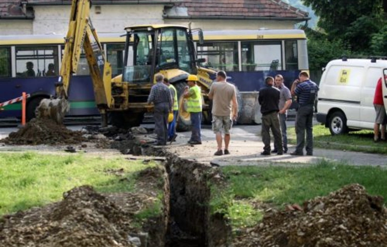 Gázcső tört Diósgyőrben