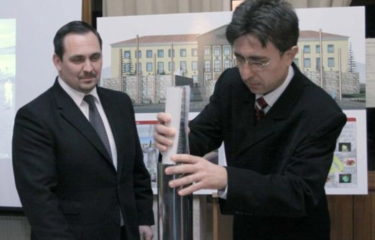 Lerakták a Pannon-tenger Múzeumának alapkövét