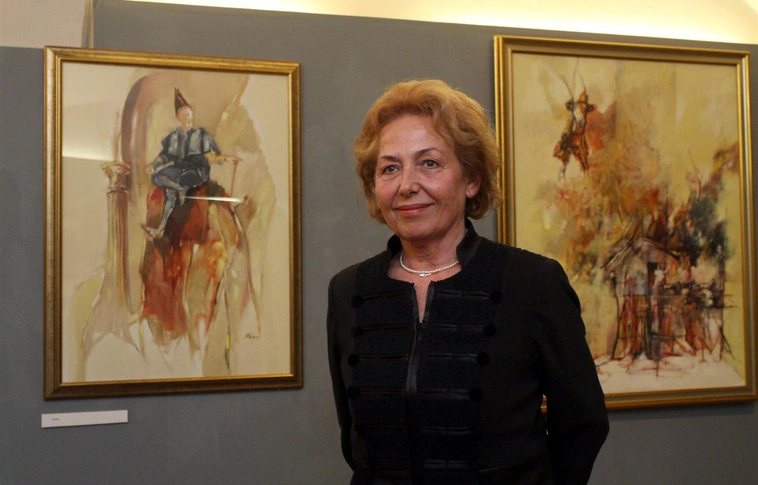 Máger Ágnes kiállítása a galériában