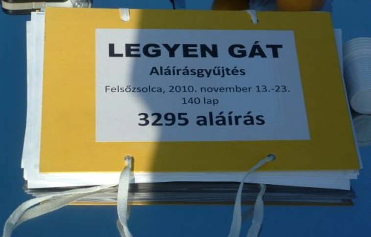 Gátat szeretnének a felsőzsolcaiak