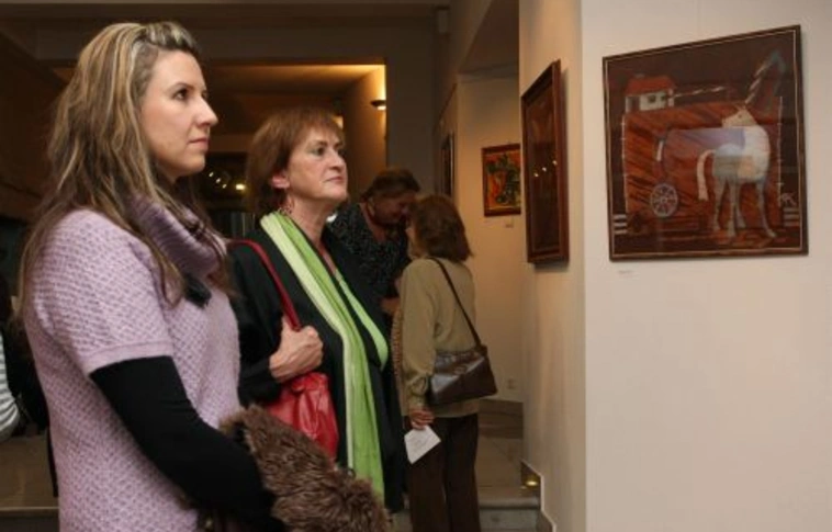 Raffai Kinga legújabb kiállítása a MÜHA Galériában
