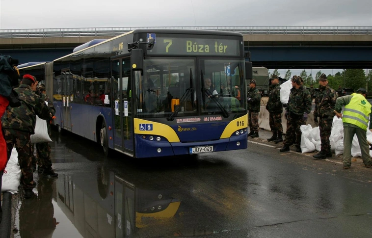 Korlátozzák a 7-es busz közlekedését