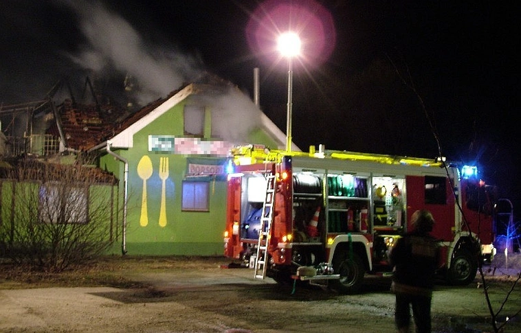 Felgyújtották a panziót?