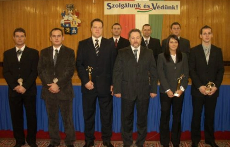 Elismerések rendőr sportolóknak