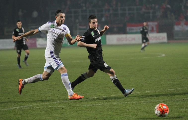 A Diósgyőri VTK 2-0-ra legyőzte sereghajtó vendégét, a Békéscsabát