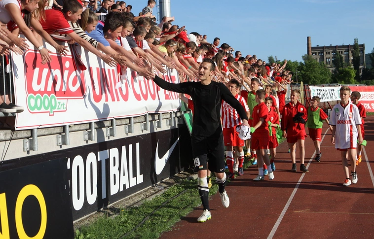 Bajnoki főpróba a diósgyőri stadionban