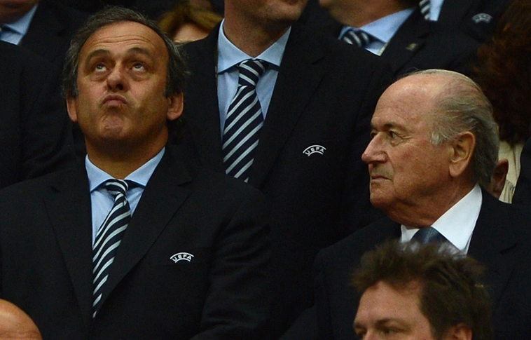 Blatter mellett Platinit is felfüggesztették!