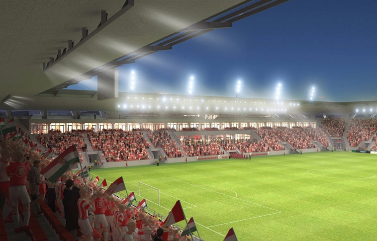 Diósgyőri stadion – egy év alatt kész az új aréna!