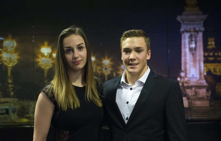 Gercsák Szabina és Kopasz Bálint 2015 legjobb utánpótlás sportolója