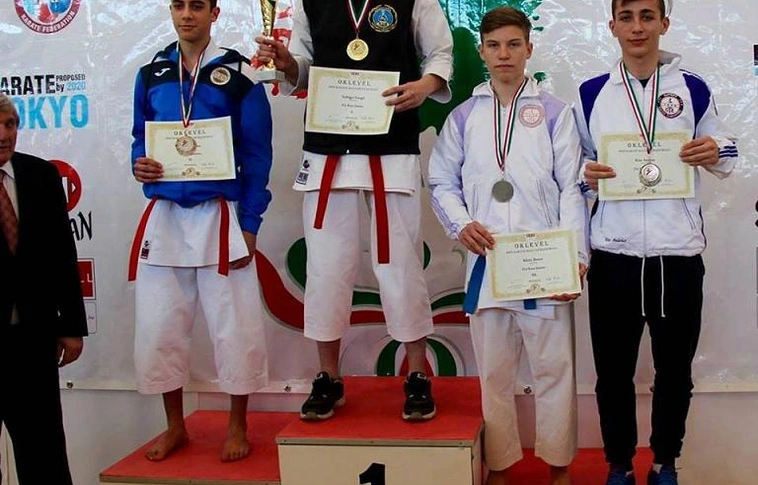 Érmek a karate magyar bajnokságról
